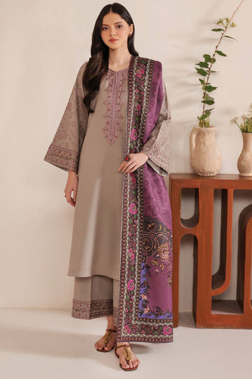 Embroidered Lawn Fancy 3 Piece Dress