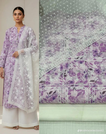 Lawn 3Piece Suit