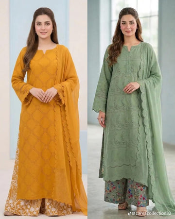 Lawn 3Piece Suit