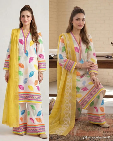 Lawn 3Piece Suit