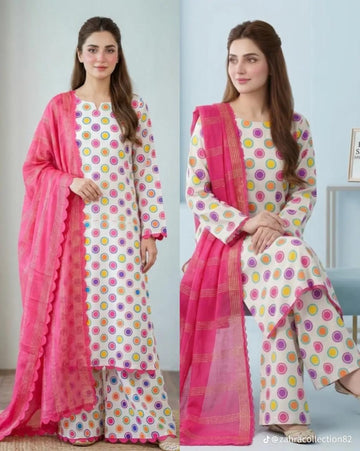Lawn 3Piece Suit