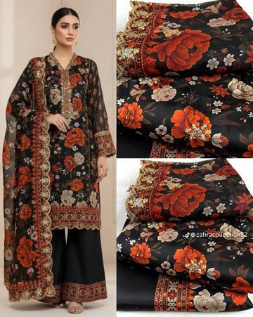 Lawn 3Piece Suit