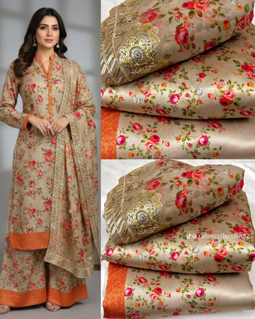 Lawn 3Piece Suit